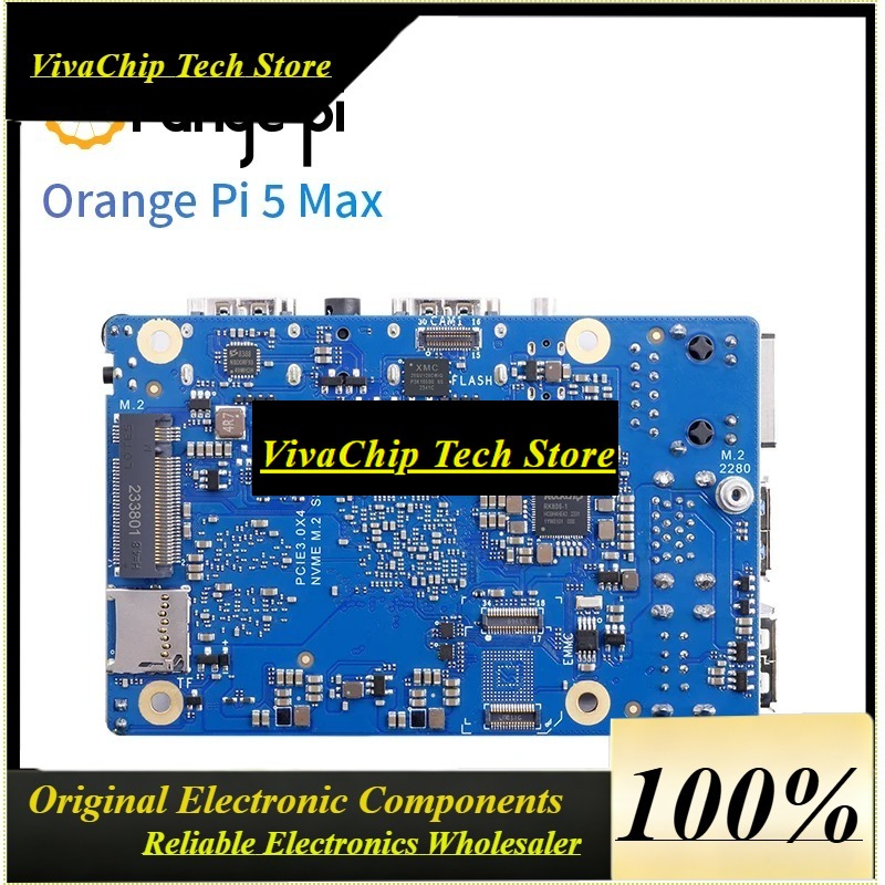 Orange Pi 5 Max Rk3588 - RoRuSOrangePi 5 Max 16GB con alimentatore