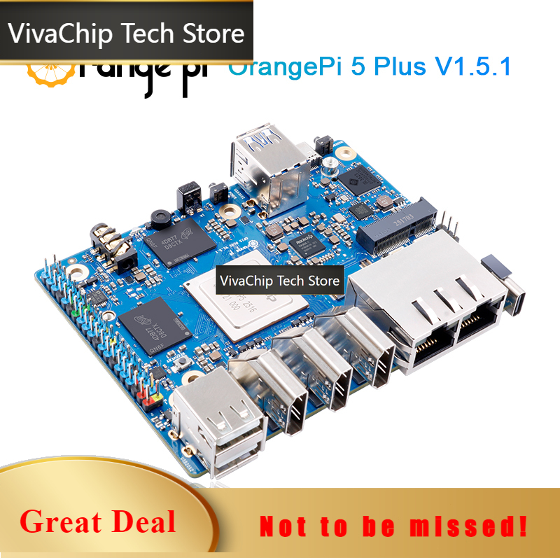 Rk3588 Mini Pc Board - VivaCT Orange Pi5 Plus 16GB Single