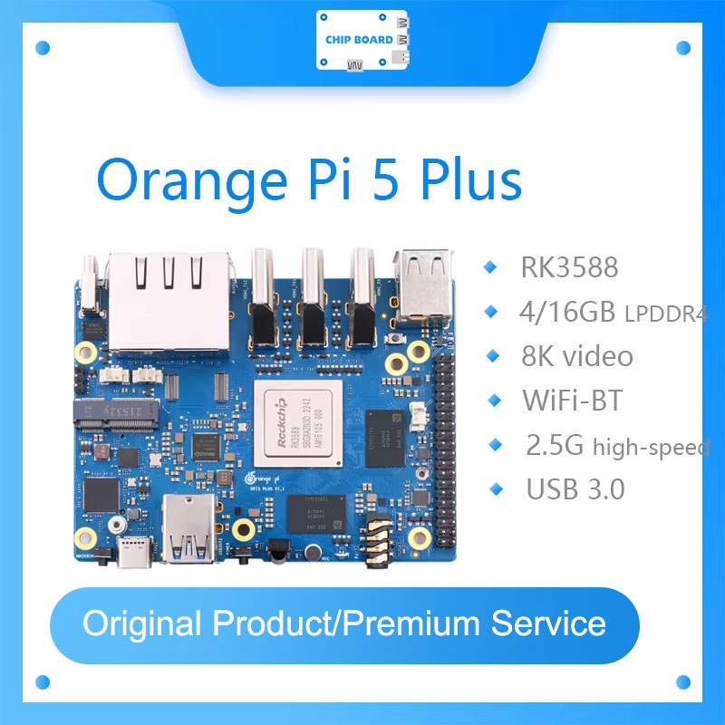 Radxa Rock 5B 16Gb - Orange Pi 5 Plus Computer a