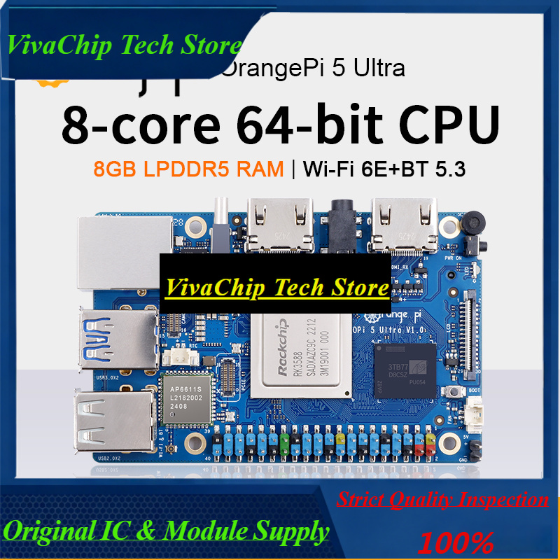 Orange Pi 5 Ultra 8GB RAM RK35 - Rk3588 Mini Pc Board recensione e prezzo