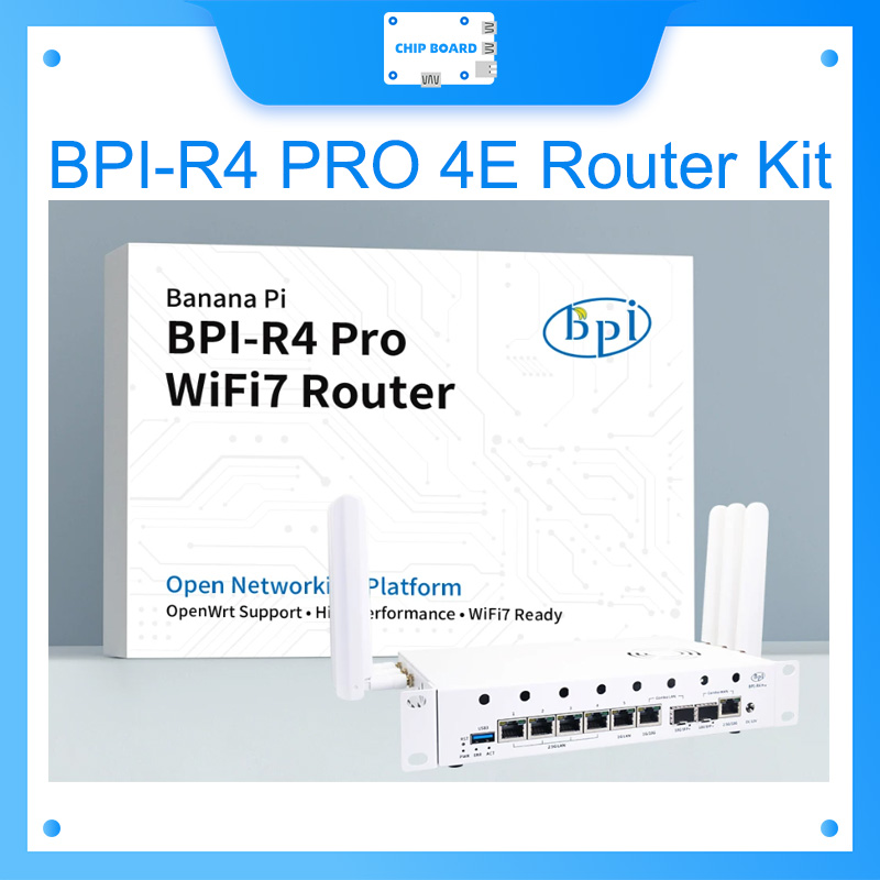Kit Router Banana Pi BPI-R4 PR - Bananapi Bpi R4 Wifi 7 recensione e prezzo