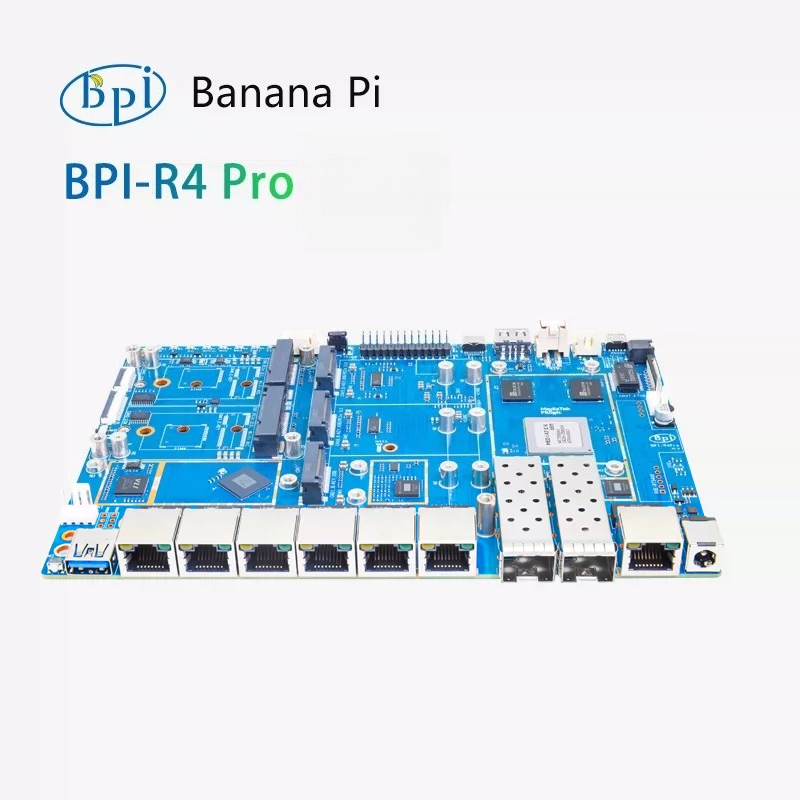 Banana Pi BPI-R4 Pro-4E Scheda - Bananapi Bpi R4 Wifi 7 recensione e prezzo